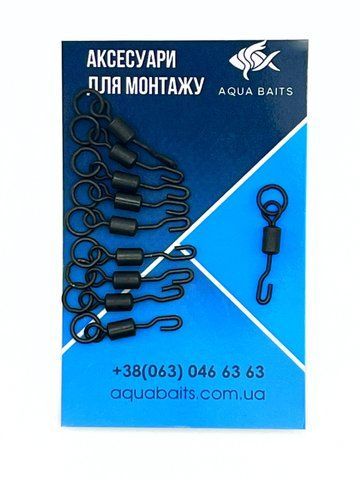 Spinner Ring Swivel( осн.Ronnie rig) 10 шт (шт.) А34 фото