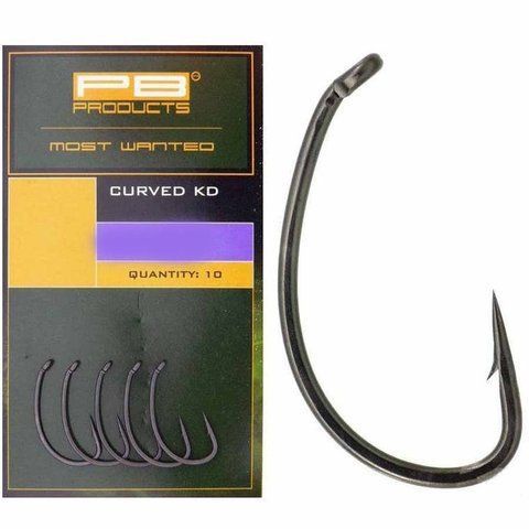 Гачки PB Products Curved KD size 4 (10 шт) (шт.) Г014 фото