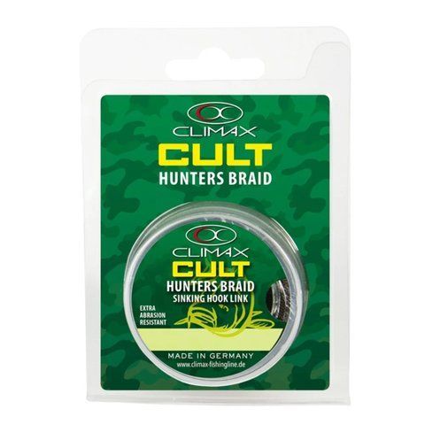 Поводковий матеріал CLIMAX cult HUNTERS 25Lb 0.25mm Camo braid L023 фото